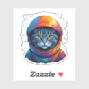 Recherche de chat cosmique autocollants Espace