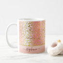 Recherche de pink rose gold tasses Glam