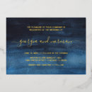 Recherche de or bleu mariage invitations Moderne