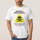 Recherche de eau propre tshirts Fracking