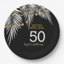 Recherche de black and gold paper assiettes Noir et or