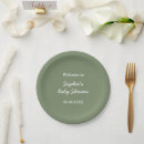Recherche de baby shower assiettes en papier Invités
