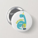 Recherche de anniversaire dinosaure badges Boy