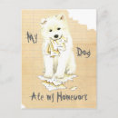 Recherche de samoyede cartes postales Nenetskaya laika