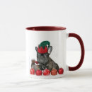 Recherche de noël bouledogue français tasses Animal