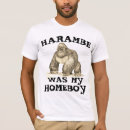 Zoek naar harambe gorilla tshirts Dierentuin