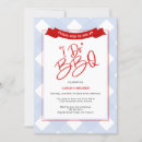 Recherche de i do bbq invitations Rouge