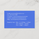 Recherche de phone cartes visite Bleu