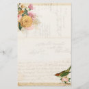 Recherche de oiseaux vintages papier à lettre Toute personne