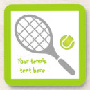 Recherche de tennis dessous de verres Vert