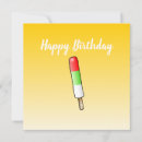 Recherche de popsicle vœux cartes Glace