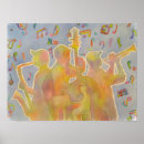 Recherche de notes musique posters Aquarelle
