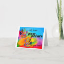 Recherche de pattes colorées vœux cartes Pour tous