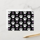 Recherche de patte de chien cartes postales Pour elle