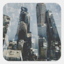Recherche de villes des etats unis autocollants New york