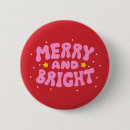 Recherche de joyeux lumineux badges Holiday cheer