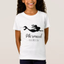 Zoek naar meermin meisje tshirts Zeemeermin