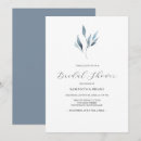 Recherche de blue bridal shower invitations Unique