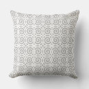 Recherche de cercles concentriques coussins Abstrait