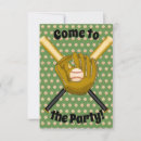 Zoek naar baseball party uitnodigingen Partij