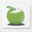 Recherche de pomme verte tapis souris Fruits
