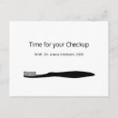 Recherche de dents de brosse cartes postales Dentiste