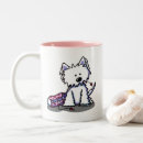 Recherche de chien westie tasses West highland terrier