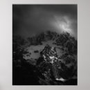 Recherche de lumière noire posters Montagnes