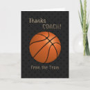 Zoek naar basketbal team kaarten Dank u