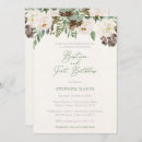 Recherche de winter greenery invitations Aquarelle