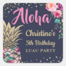 Recherche de ananas tropical autocollants Baby shower