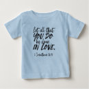 Recherche de citation de bible bébé vêtements Amour