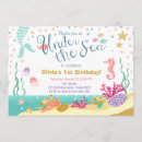 Recherche de sirène anniversaire invitations Anniversaire de mermaid