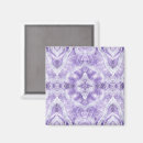 Recherche de lilas et blanc magnets Moderne
