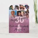 Zoek naar roze glitter kaarten For her