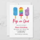 Recherche de pop on over invitations Aquarelle