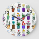 Recherche de pot de fleur horloges Cuisine
