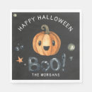 Recherche de traiteur serviettes Fête de l'halloween