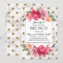 Recherche de or blanc rose baby shower invitations Fleurs