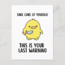 Recherche de humour poulet cartes postales Animal