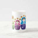 Recherche de poupée russe tasses Coloré