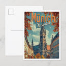 Recherche de vintage munich cartes postales Aquarelle