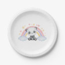 Recherche de anniversaire panda assiettes Aquarelle