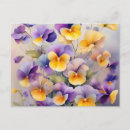 Recherche de penser cartes postales Floral