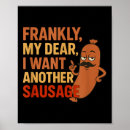 Zoek naar grappige worst posters Grill