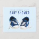 Recherche de baby shower marin cartes postales Bleu