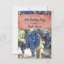 Recherche de raisins invitations Fête d'anniversaire