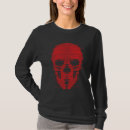 Recherche de crâne rouge tshirts Rouge et noir