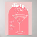 Recherche de vintage martini posters Moderne