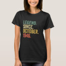 Recherche de légende depuis 1946 tshirts Vieux